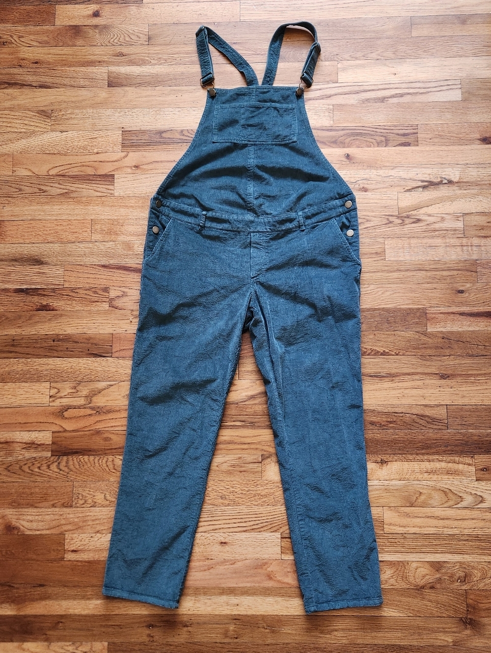 Hatch Maternity Selma Corduroy Overalls Size 2